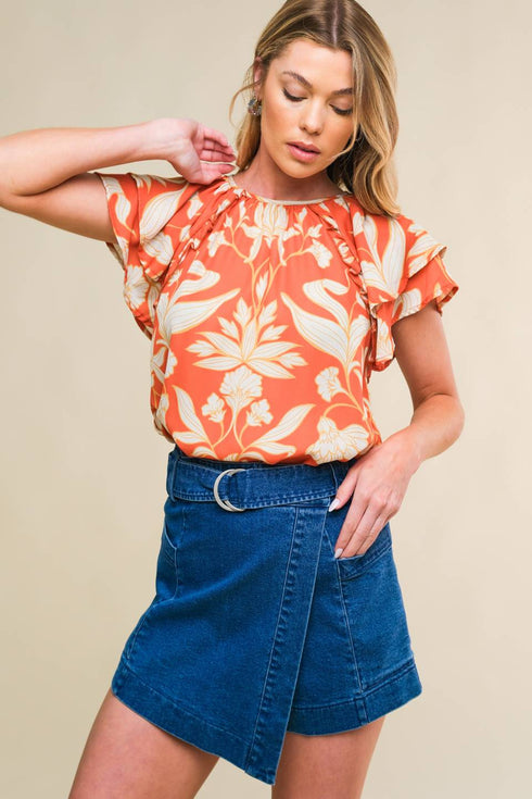 into-the-sky-woven-top Flying Tomato-Sophia's Style-9