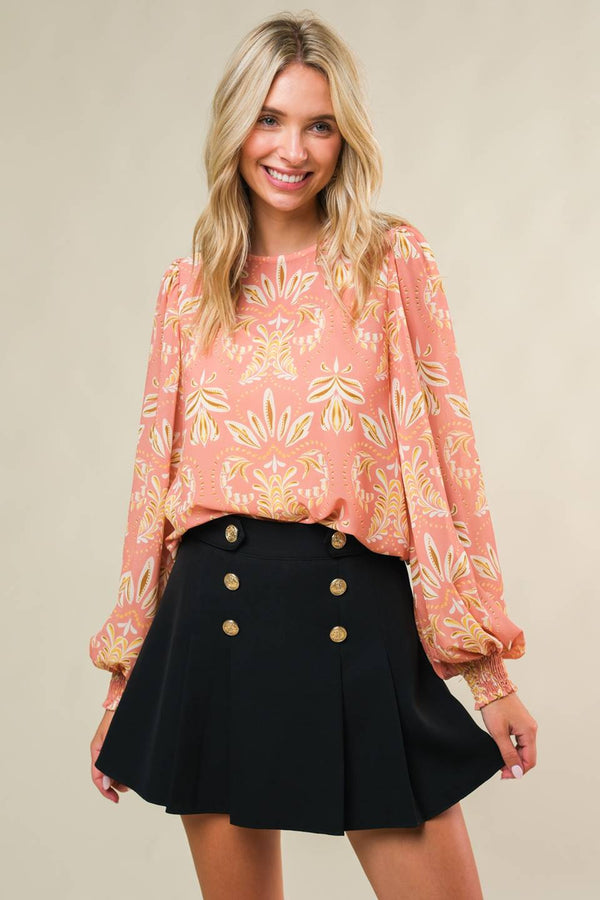 get-the-look-woven-top Flying Tomato-Sophia's StyleTOPS-1