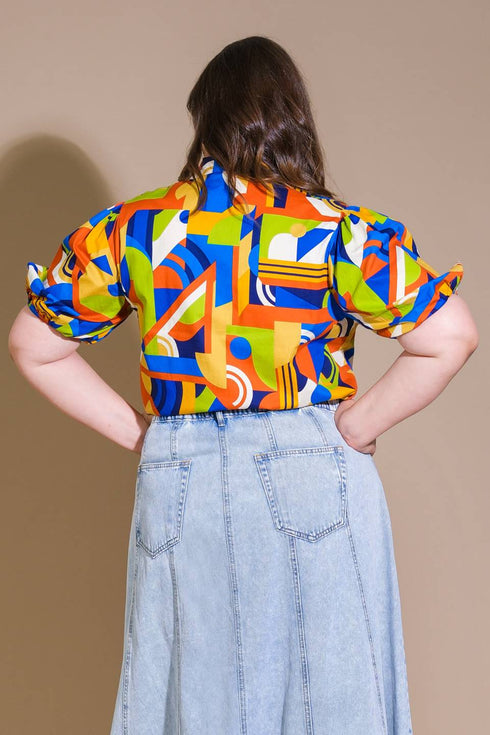 heart-on-display-woven-top Flying Tomato-Sophia's Style-12