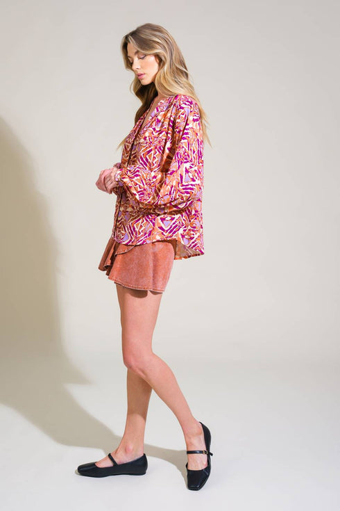 urban-elegance-woven-top Flying Tomato-Sophia's Style-11