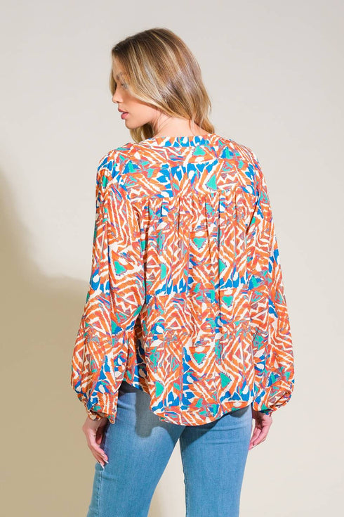 urban-elegance-woven-top Flying Tomato-Sophia's Style-3