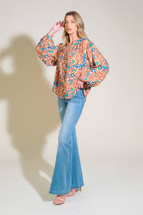 urban-elegance-woven-top Flying Tomato-Sophia's Style-4