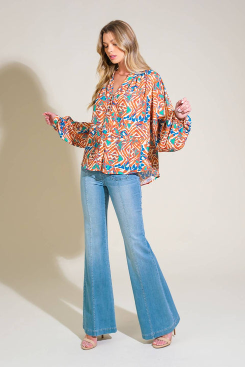 urban-elegance-woven-top Flying Tomato-Sophia's Style-6