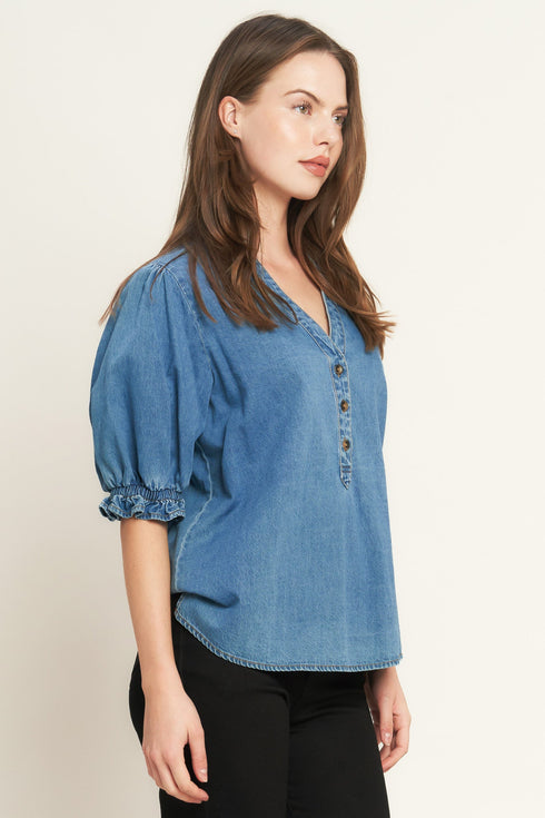 closer-to-you-denim-top-1 Flying Tomato - Sophia's Style-5