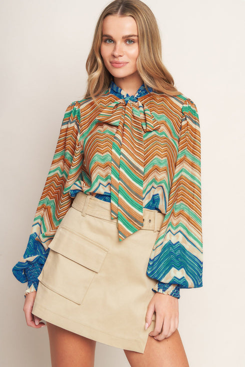 picking-daisies-woven-top-1 Flying Tomato-Sophia's Style-7