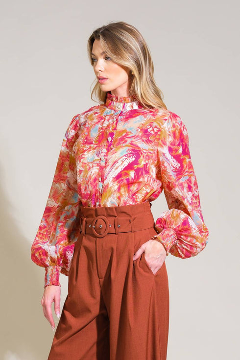 seasonal-moves-woven-top Flying Tomato-Sophia's Style-3