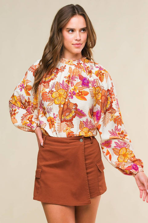 romantically-entangled-woven-top Flying Tomato-Sophia's StyleTOPS-1