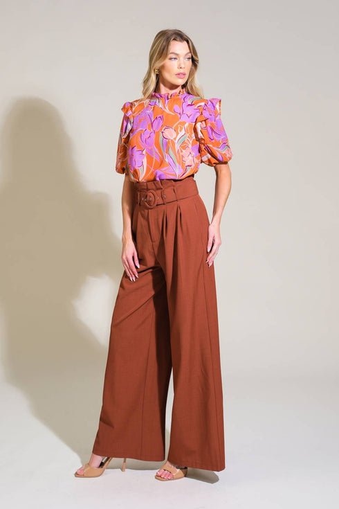 glowing-girl-woven-top Flying Tomato-Sophia's Style-3