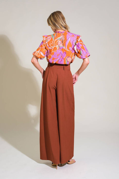 glowing-girl-woven-top Flying Tomato-Sophia's Style-6