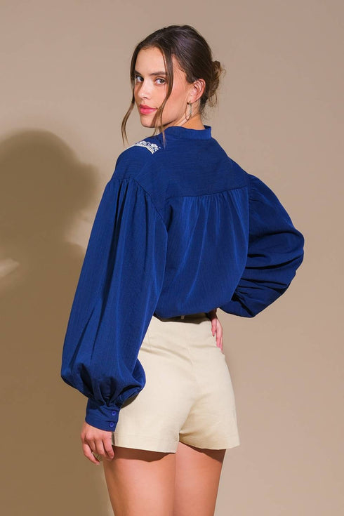 fort-williams-woven-top Flying Tomato-Sophia's Style-2