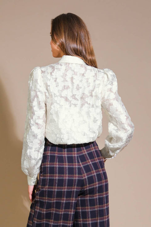 luminous-glow-woven-top Flying Tomato-Sophia's Style-2