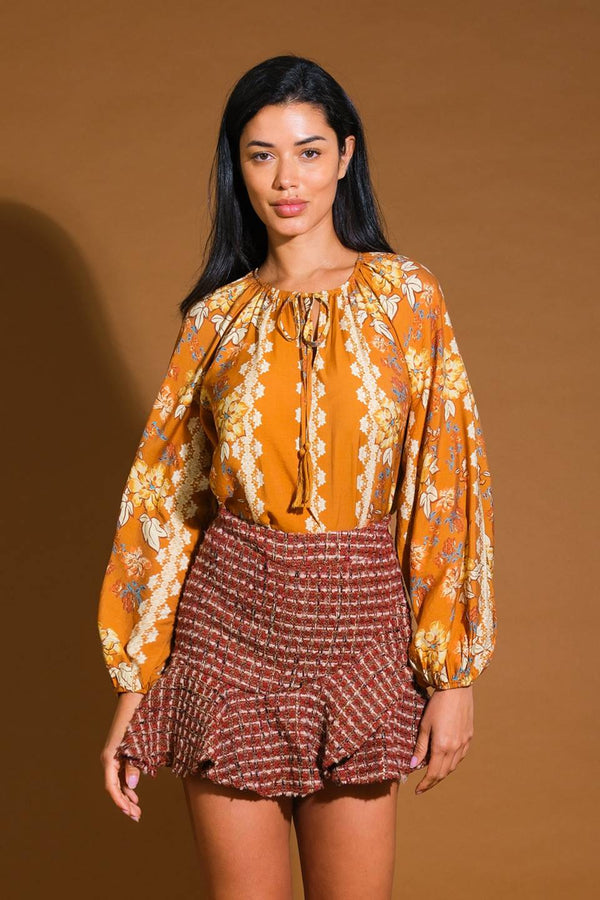 over-the-hills-woven-top Flying Tomato-Sophia's StyleTOPS-1