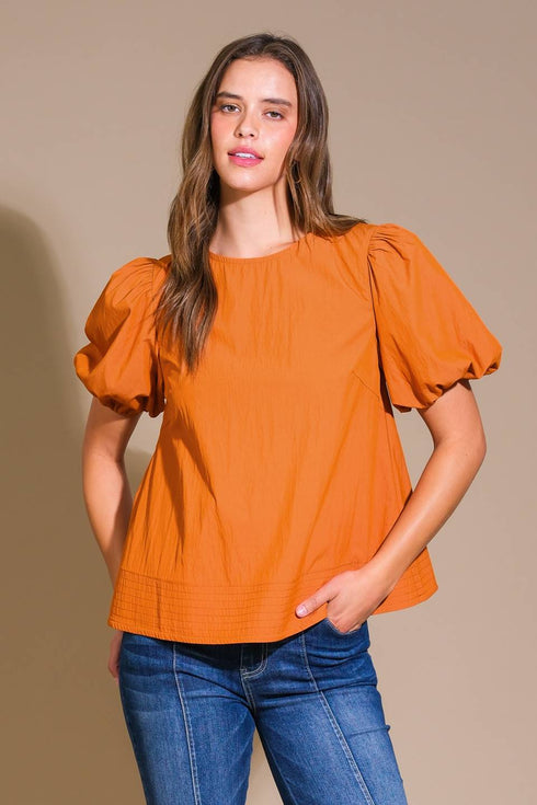 carolina-forest-woven-top Flying Tomato-Sophia's Style-3