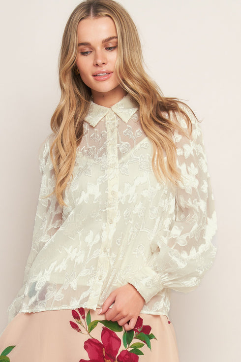 incredible-love-jacquard-woven-top-1 Flying Tomato-Sophia's StyleTOPS-1