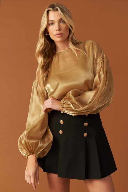 time-to-evolve-woven-top Flying Tomato-Sophia's StyleTOPS-1