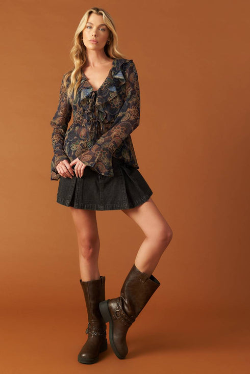 secret-garden-woven-top Flying Tomato-Sophia's Style-3