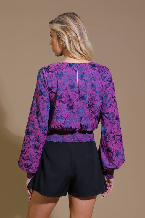 best-presence-jacquard-woven-top Flying Tomato-Sophia's Style-2