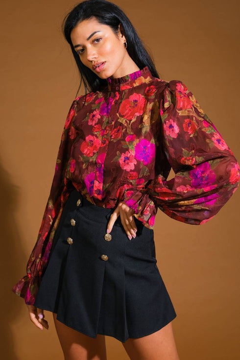 perfect-stunner-woven-top Flying Tomato-Sophia's StyleTOPS-1