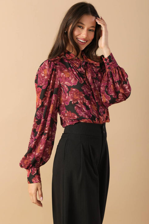 beautiful-evenings-woven-blouse Flying Tomato-Sophia's Style-7