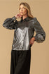flirty-vibes-foil-coated-top Flying Tomato-Sophia's Style-3
