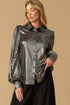 flirty-vibes-foil-coated-top Flying Tomato-Sophia's StyleTOPS-1