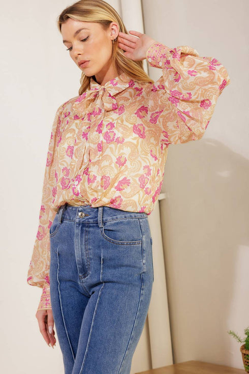 against-the-odds-woven-top Flying Tomato-Sophia's Style-7