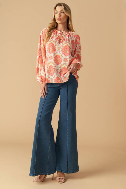 into-the-night-woven-top Flying Tomato-Sophia's Style-3