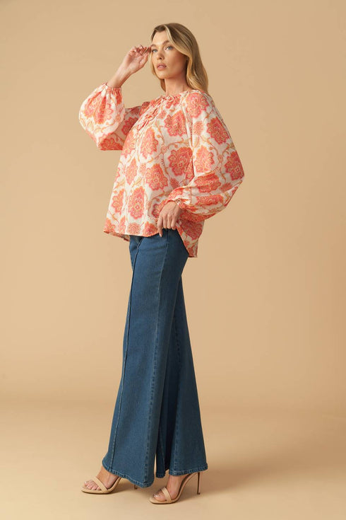 into-the-night-woven-top Flying Tomato-Sophia's Style-5