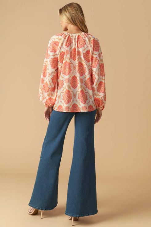 into-the-night-woven-top Flying Tomato-Sophia's Style-2