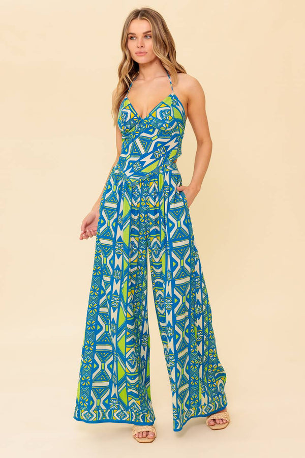 stun-like-me-navy-woven-top-and-pant-set Flying Tomato-Sophia's StyleTOPS-1