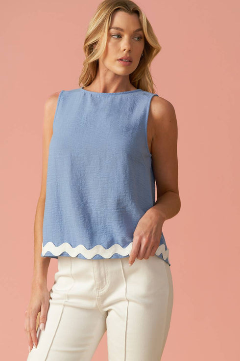 drifting-currents-woven-top Flying Tomato-Sophia's StyleTOPS-1