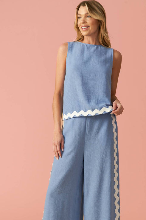 drifting-currents-woven-top Flying Tomato-Sophia's Style-8