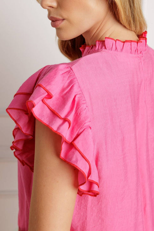 push-the-limit-woven-top Flying Tomato-Sophia's Style-8