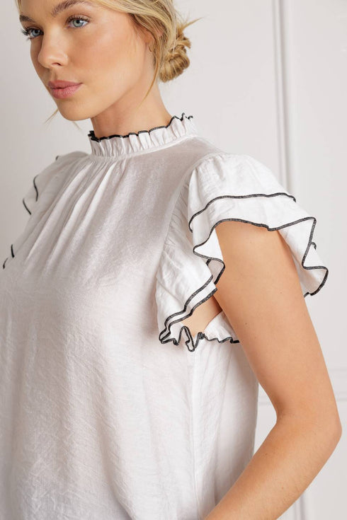 push-the-limit-woven-top Flying Tomato-Sophia's Style-10