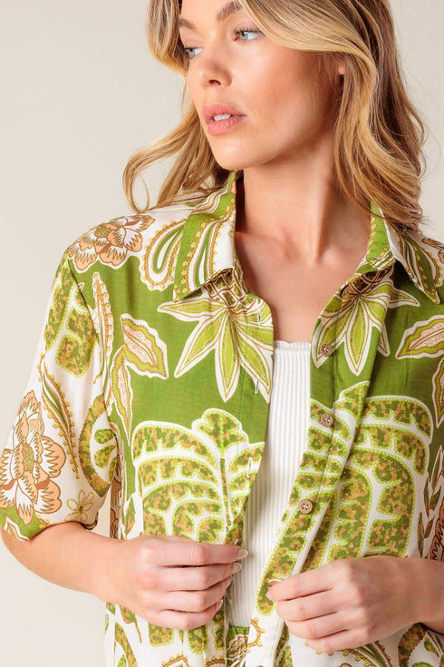 distant-echoes-green-woven-shirt Flying Tomato-Sophia's Style-2