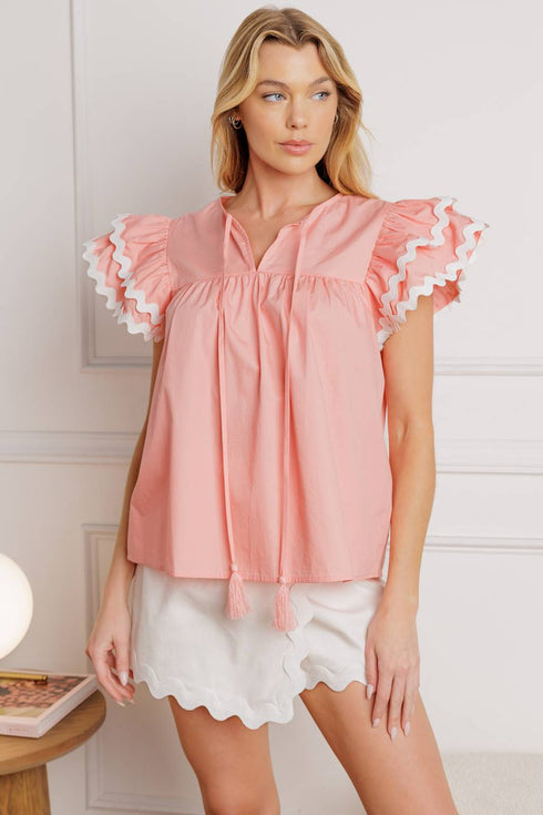 feel-the-rush-woven-top Flying Tomato-Sophia's Style-3