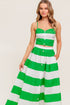 infinite-flare-green-woven-top-and-skirt-set Flying Tomato-Sophia's Style-3