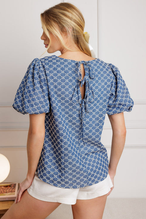 ripples-of-time-woven-top Flying Tomato-Sophia's Style-2