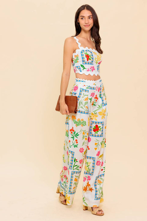 marigold-ivory-woven-top-and-pant-set Flying Tomato-Sophia's Style-5