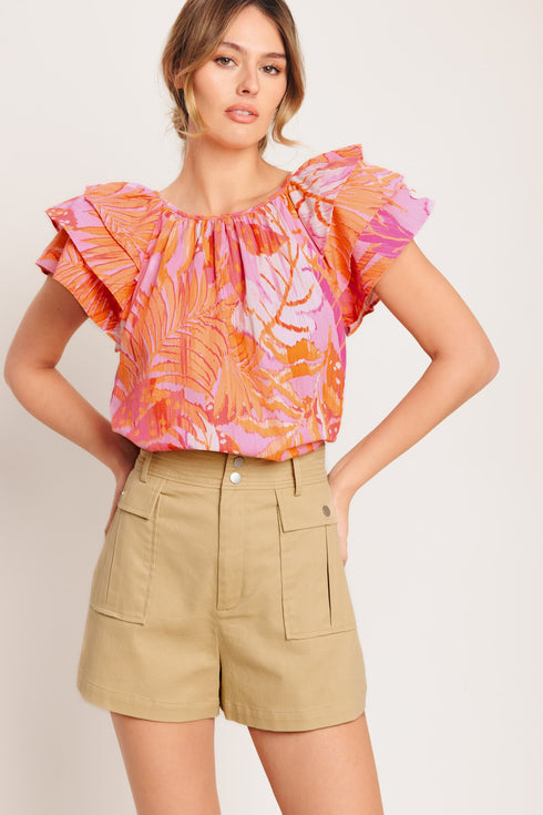 evening-glow-pink-woven-top-1-sophias-style-3