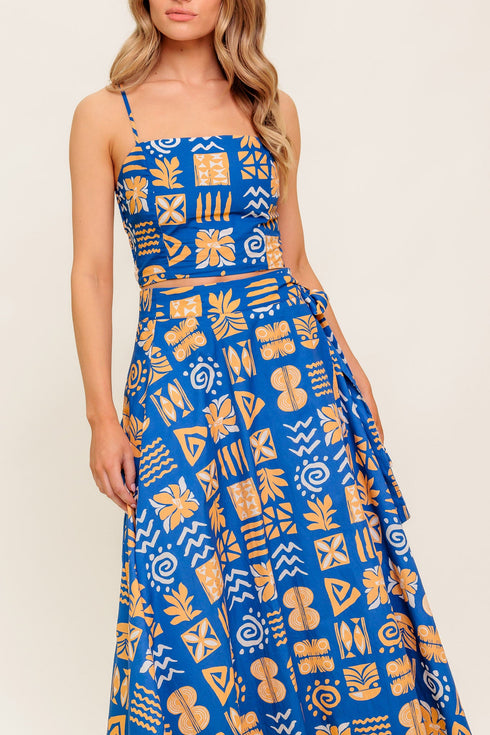 dewdrop-silence-woven-top-and-skirt-set Flying Tomato-Sophia's Style-5