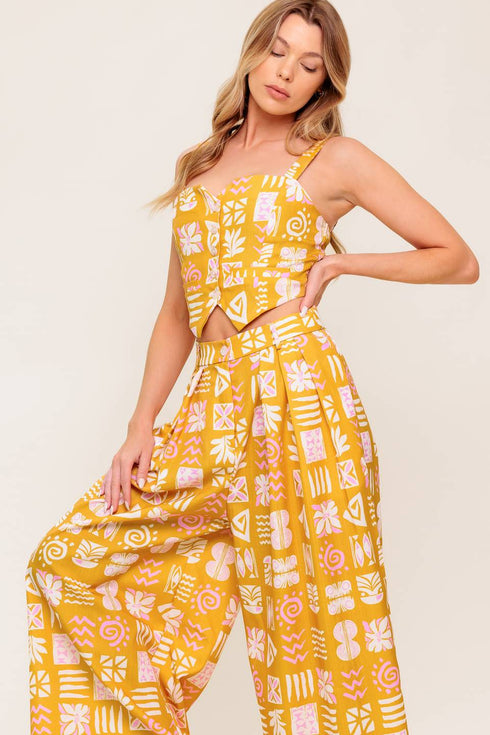 pretty-meadow-woven-top-and-pant-set Flying Tomato-Sophia's Style-6