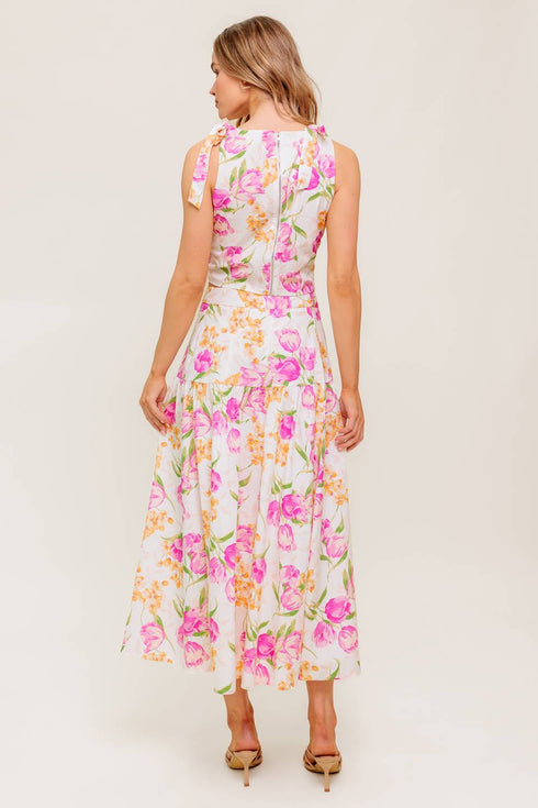 botanical-bliss-woven-top-and-skirt-set Flying Tomato-Sophia's Style-7