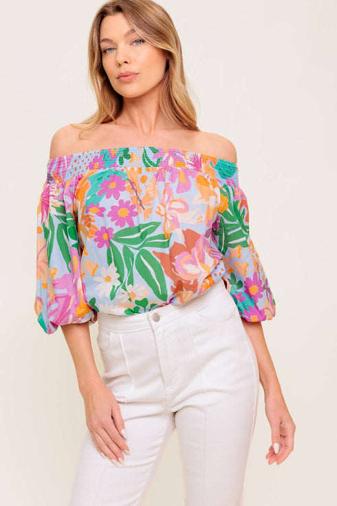 precious-moment-woven-top Flying Tomato-Sophia's Style-6