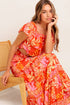 faint-sunbeam-red-woven-top-and-skirt-set Flying Tomato-Sophia's StyleTOPS-1