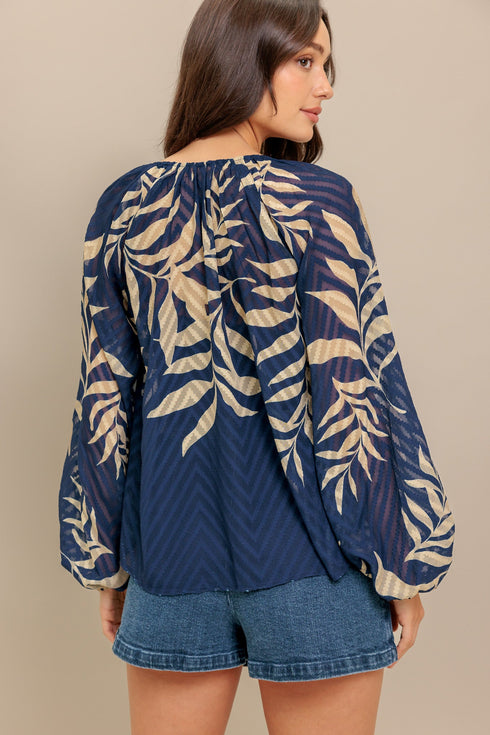 midnight-walk-woven-top Flying Tomato-Sophia's Style-3