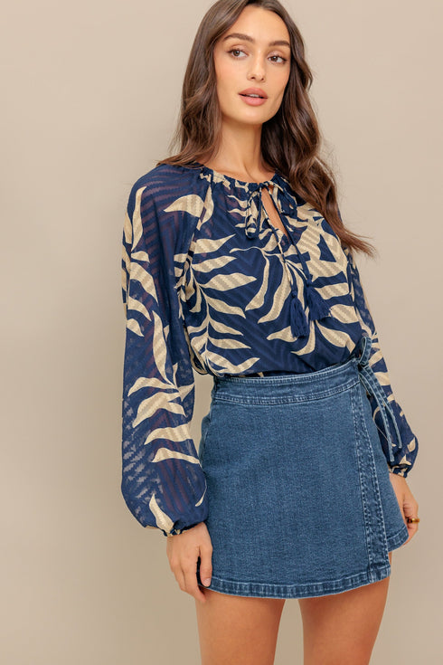 midnight-walk-woven-top Flying Tomato-Sophia's Style-6