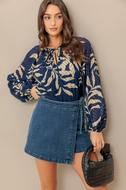 midnight-walk-woven-top Flying Tomato-Sophia's Style-7