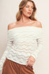 angelic-sweetie-cream-woven-top Flying Tomato - Sophia's StyleTOPS-1