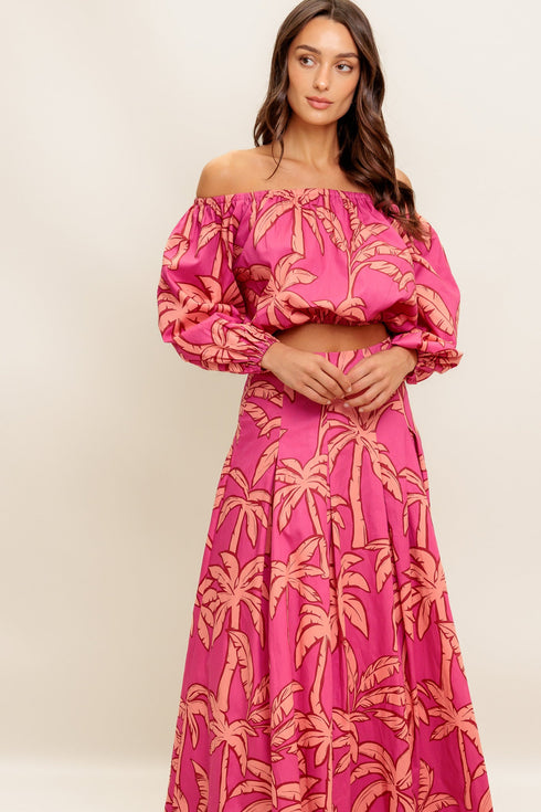 paradise-match-woven-top-and-skirt-set Flying Tomato-Sophia's Style-4